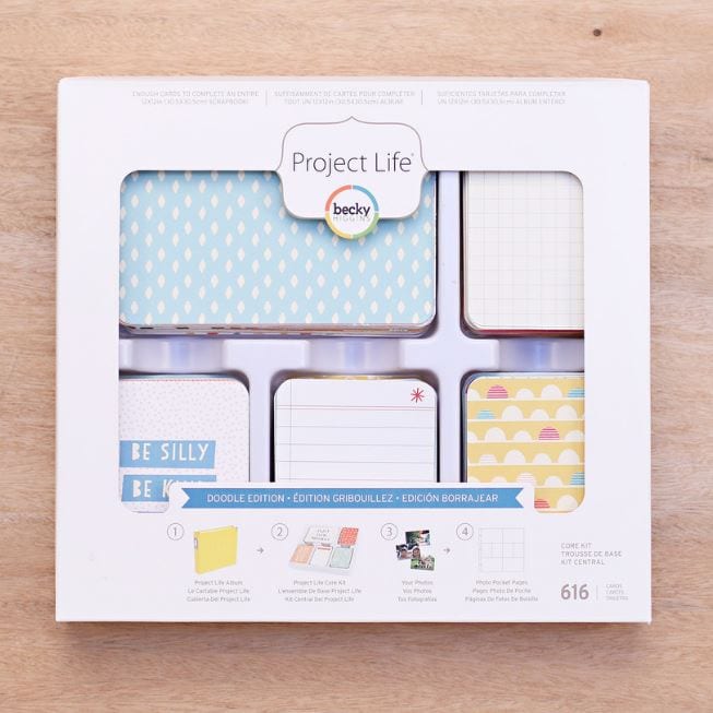 Project Life Doodle Cards (Core Kit and Sampler Set Available)