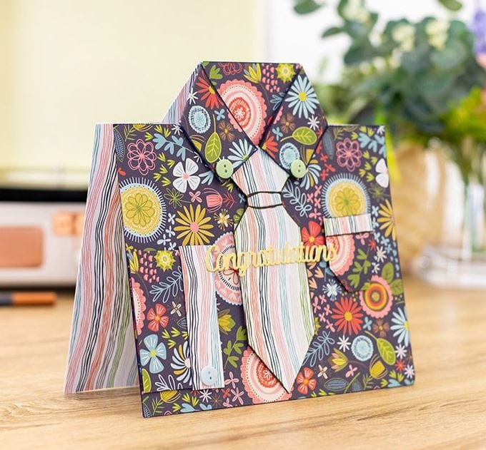 Crafter's Companion Doodled Blooms Sara Davies Signature Sew Retro Embossing Folder 5