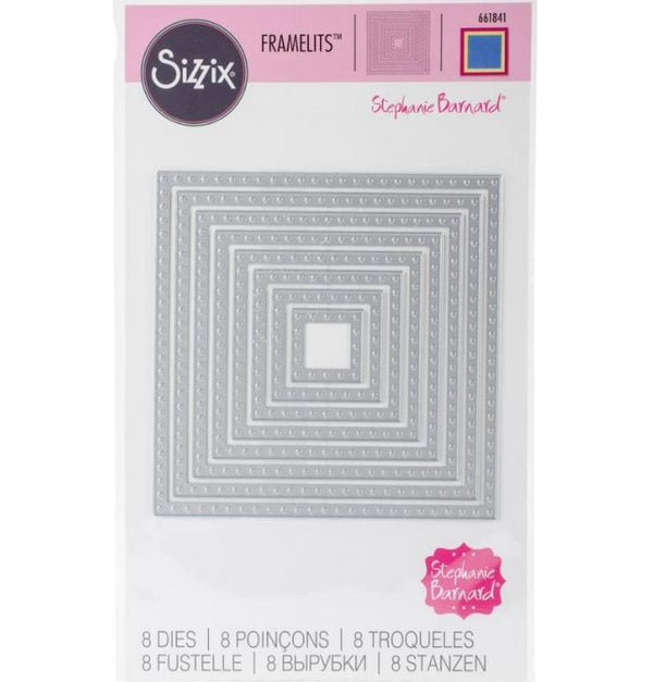 Sizzix Dotted Squares Framelits Dies
