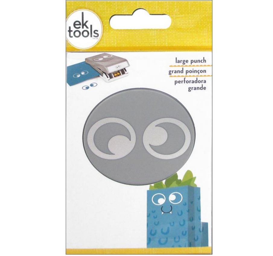 EK Success Double Googly Eyes Punch Paper Shapers