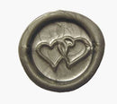 Wax Seals Hearts, Rings, Love