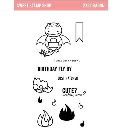 Sweet Stamp Shop Dragon Stamp Set 2