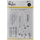 Pinkfresh Studio Dream On Clear Stamp Set 3"X4"