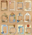 Infeel.Me Small Window Old Dream Border Series PET Deco Stickers