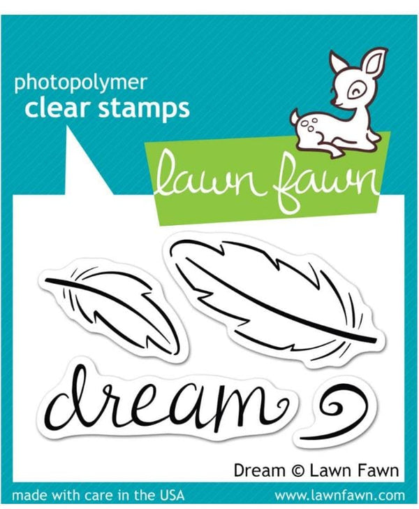 Lawn Fawn Dream Clear Stamps 3"X 2"