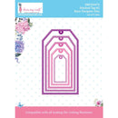 Dress My Craft Stitched Tag