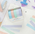 Simno Macarons Solid Color Masking Tape Sets