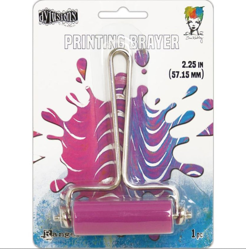 Dylusions Gel Printing Brayer for Applying Paint, Gel Press and Adhering Collages