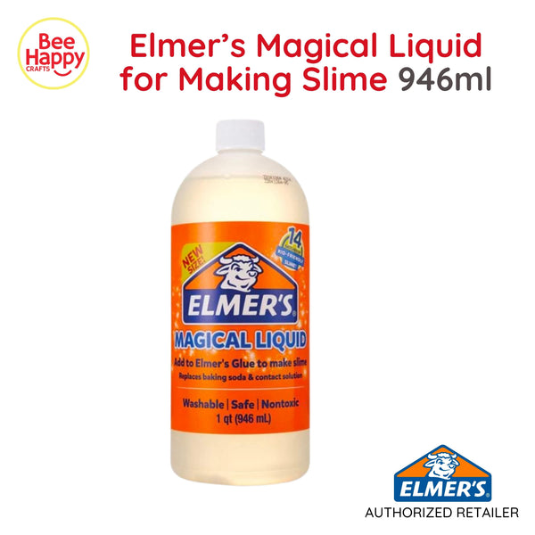 Elmer's Opaque Slime Kit with Magical Liquid, 4 Piece Set