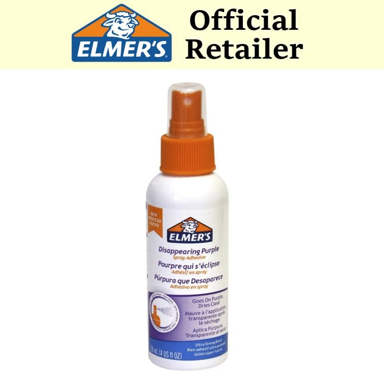 Elmer's Disappearing Purple Spray Adhesive 4 oz (118ml)
