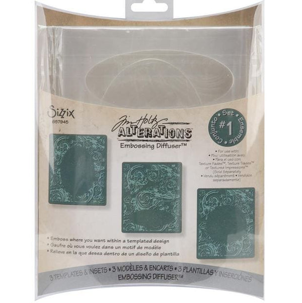 Sizzix Embossing Diffusers #1 3/Pkg