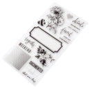 Heidi Swapp Emerson Lane Words and Icons Stamps 17-pc