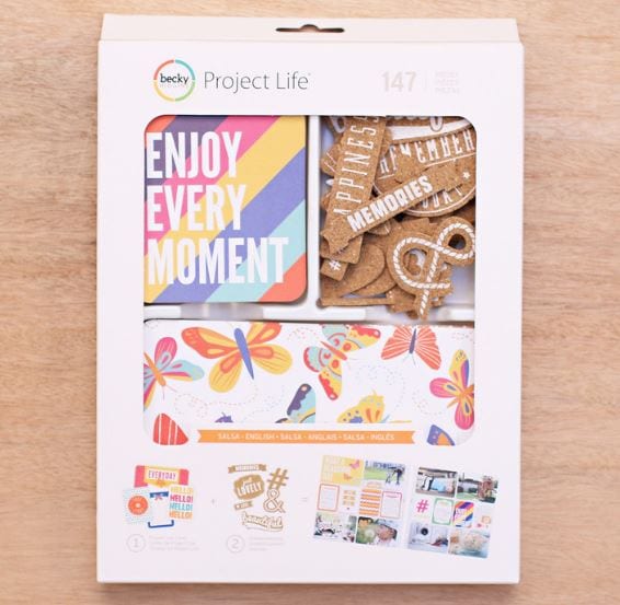 Project Life English Salsa w/Cork Embellishments Value Kit 147/Pkg