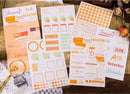 Mo Card Letters, Numbers, Words Planner Sticker Sheets