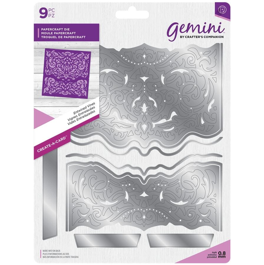 Crafter's Companion Entwined Vines - Gemini Create a Card Dies