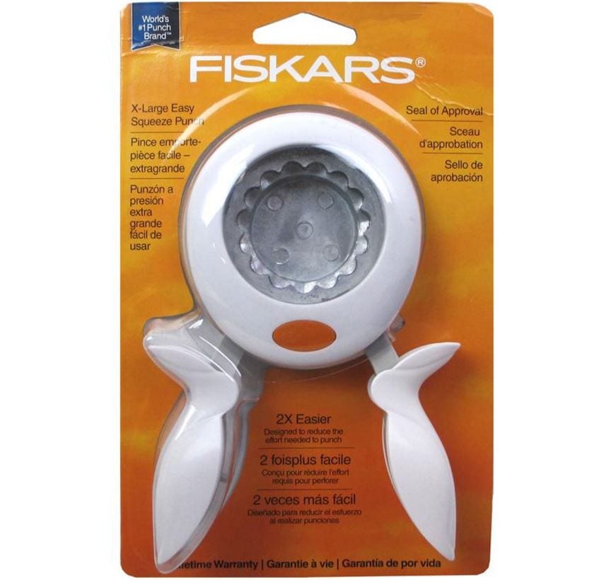 Extra Large Seal Of Approval Fiskars Punch Squeeze