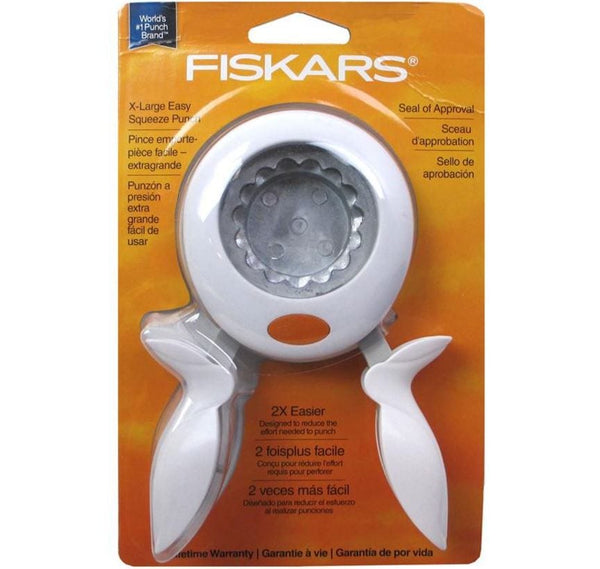 Extra Large Seal Of Approval Fiskars Punch Squeeze