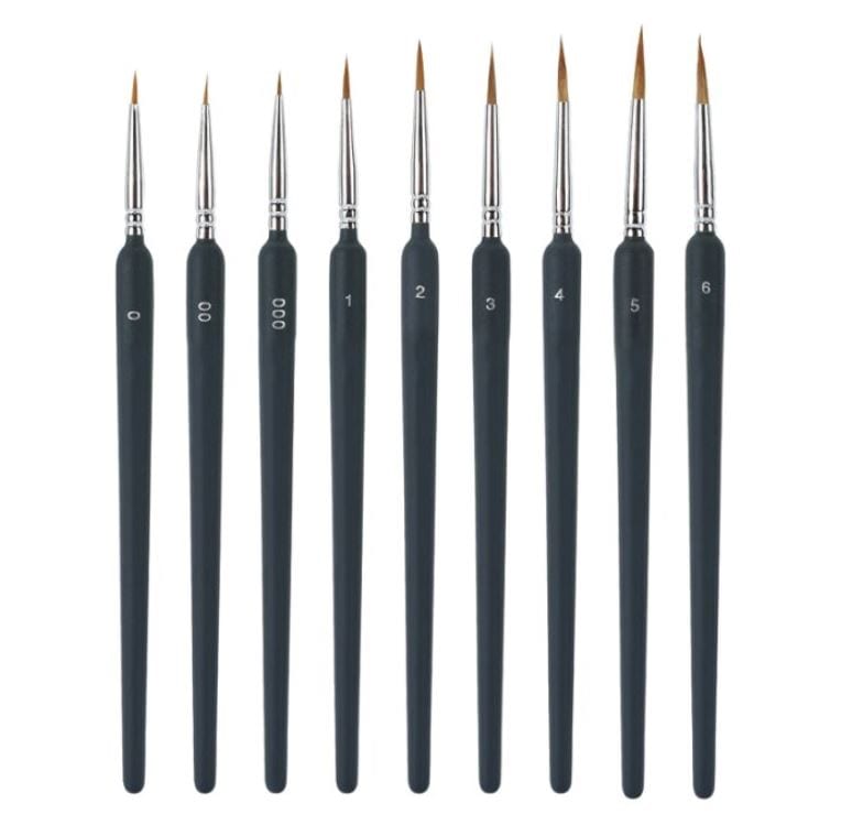 Hook Line Fine Detail Paint Brushes