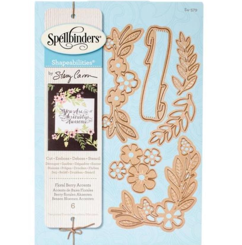 Spellbinders Floral Berry Shapeabilities Dies