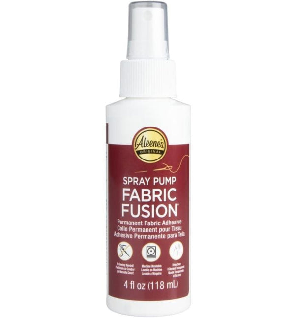 Aleene's Fabric Fusion Permanent Adhesive - 4oz Washable Fabric Glue