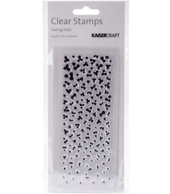 Kaisercraft Fading Dots Clear Stamps 2