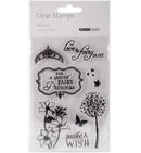 Kaisercraft Fairy Dust Clear Stamps 6.25"X4"