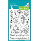 Lawn Fawn Fairy Friends Clear Stamps 4"x 6"