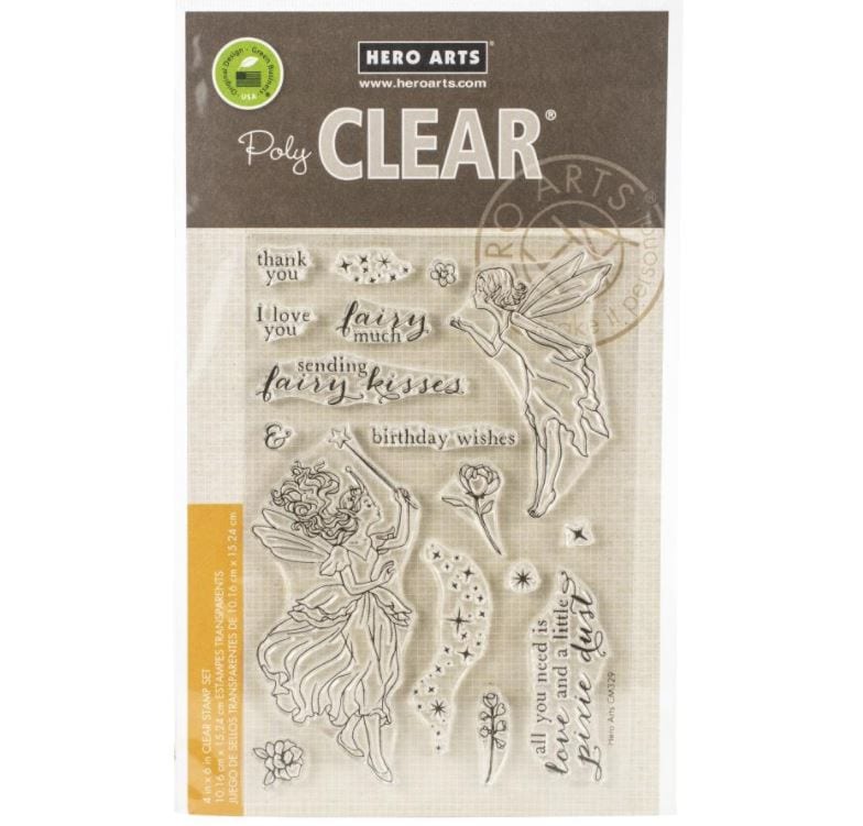 Hero Arts Fairy Kisses Stamp Set CM329