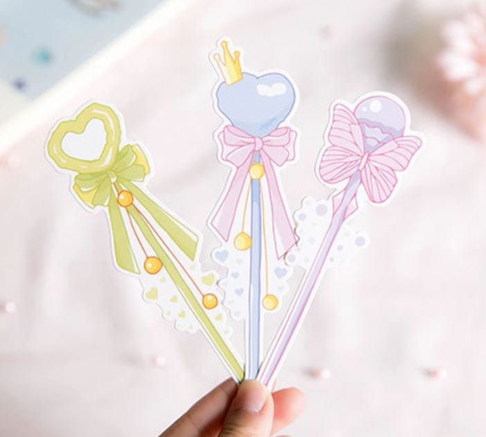 Magic Fairy Wand Bookmarks Mr. Paper