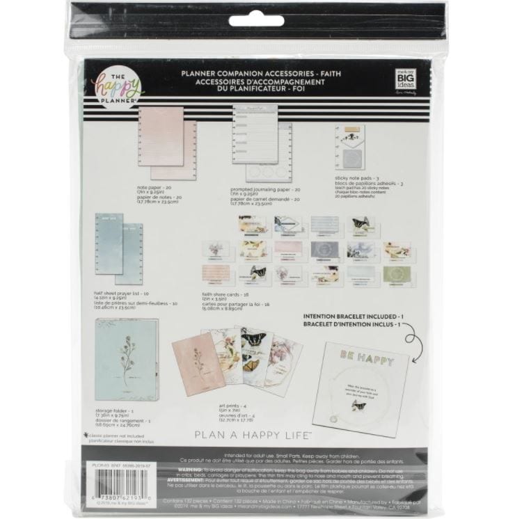 Me And My Big Ideas Faith Classic Planner Companion Accessories Happy Planner
