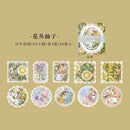 Fantasy Flower Season Series Light Retro Lace Deco Base Paper