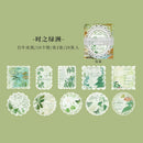 Fantasy Flower Season Series Light Retro Lace Deco Base Paper