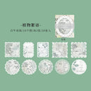 Fantasy Flower Season Series Light Retro Lace Deco Base Paper