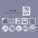 Fantasy Flower Season Series Light Retro Lace Deco Base Paper