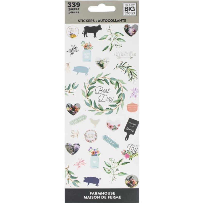 Me and My Big Ideas Farmhouse Petite Sticker Sheets - 339 Stickers