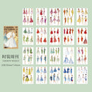 Fashion Pictorial Series Characters Dress Up Deco Sticker