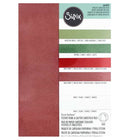 Sizzix Surfacez Pearl and Glitter Festive Colors Cardstock Pack, A4 size 60PK 250gsm