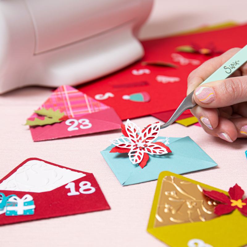 Sizzix Festive Envelope Thinlits Die Set 13PK