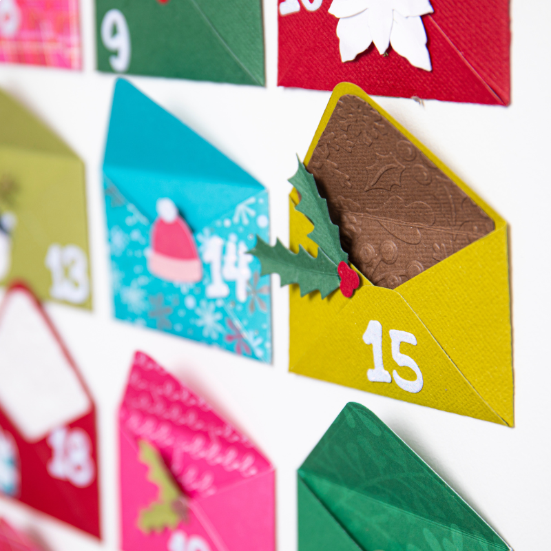 Sizzix Festive Envelope Thinlits Die Set 13PK