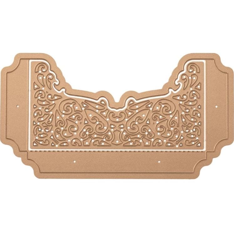 Spellbinders Filigree Shadowbox Easel & Pocket Shapeabilities Dies by Becca Feeken