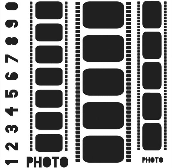 Filmstrips The Crafter's Workshop Template 6"X6"