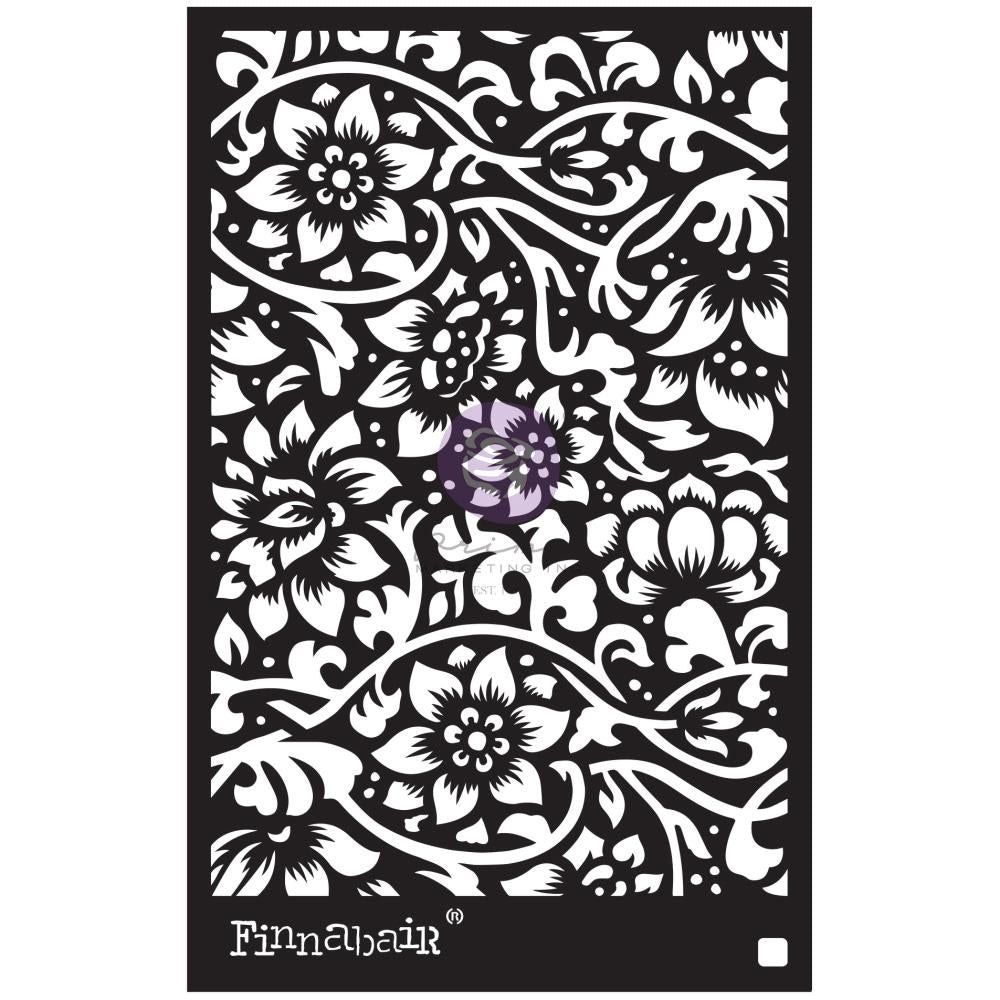 Finnabair Bindweed Wallpaper Stencil 6