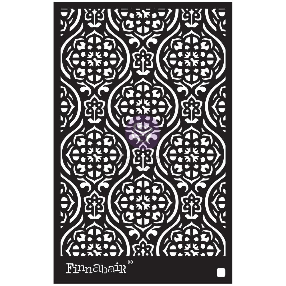 Finnabair Victiorian Tiles Stencil 6