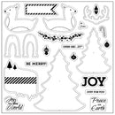 Fiskars Holiday Party Clear Stamps