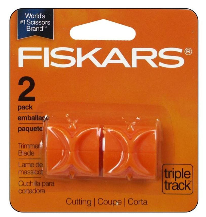 Fiskars Paper Trimmer Blade Refill Style I Triple Track Cutting 2pc