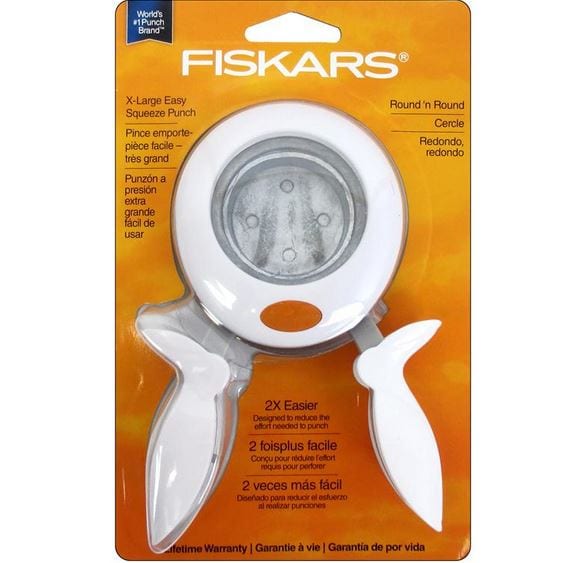 Squeeze Extra Large Round 'n Round Fiskars Punch