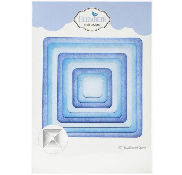 Elizabeth Craft Fitted Rounded Square Metal Die