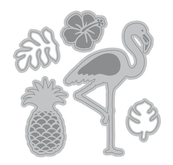 Recollections Flamingo & Pineapple Cut and Emboss Dies
