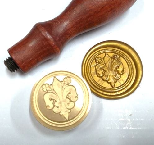 Wax Seals Fleur de Lis (Choose a design to see the picture)