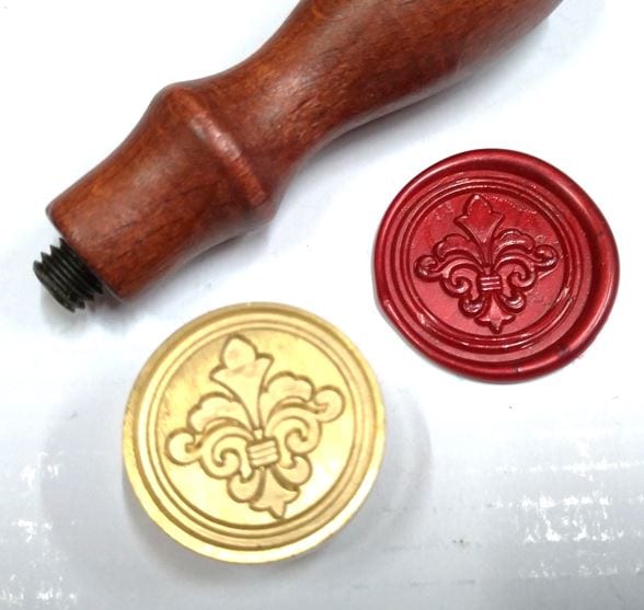 Wax Seals Fleur de Lis (Choose a design to see the picture)